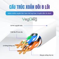 Thùng dây Mạng VegGieg UTP Cat5e 26awg